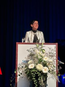 In ihrer Neujahrsrede machte Oberbürgermeisterin Carmen Haberstroh Mut für das neue Jahr.